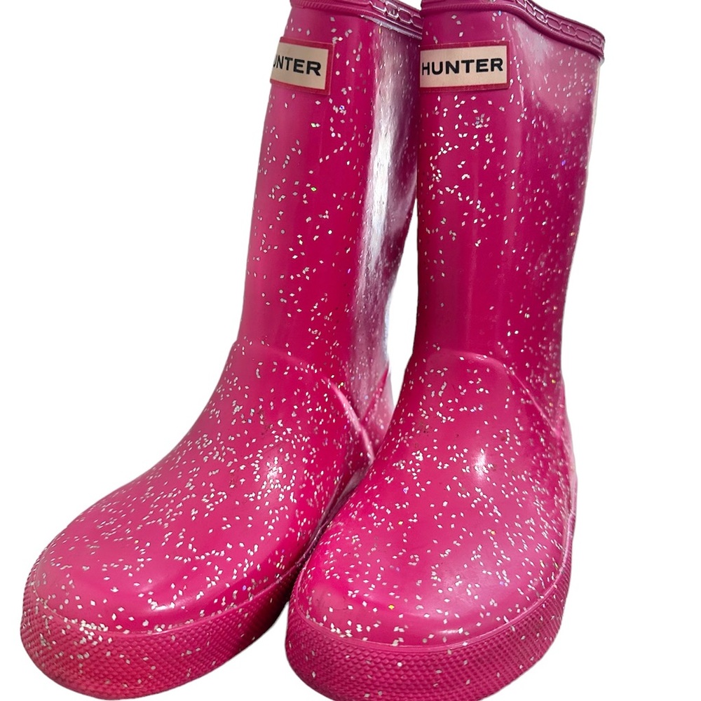 Hunter Boots Kids' Original First Classic Glitter Rain Boot